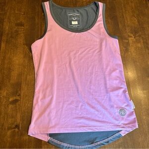 Horseware Ireland Tank Top S Small Purple Pink Gray Horses Equestrian Irish‎